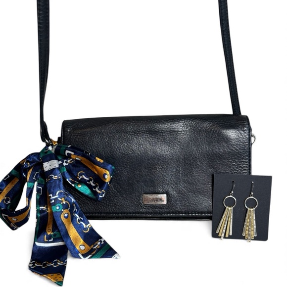 Perlina Handbags - Perlina Crossbody, Earrings and Scarf Bundle